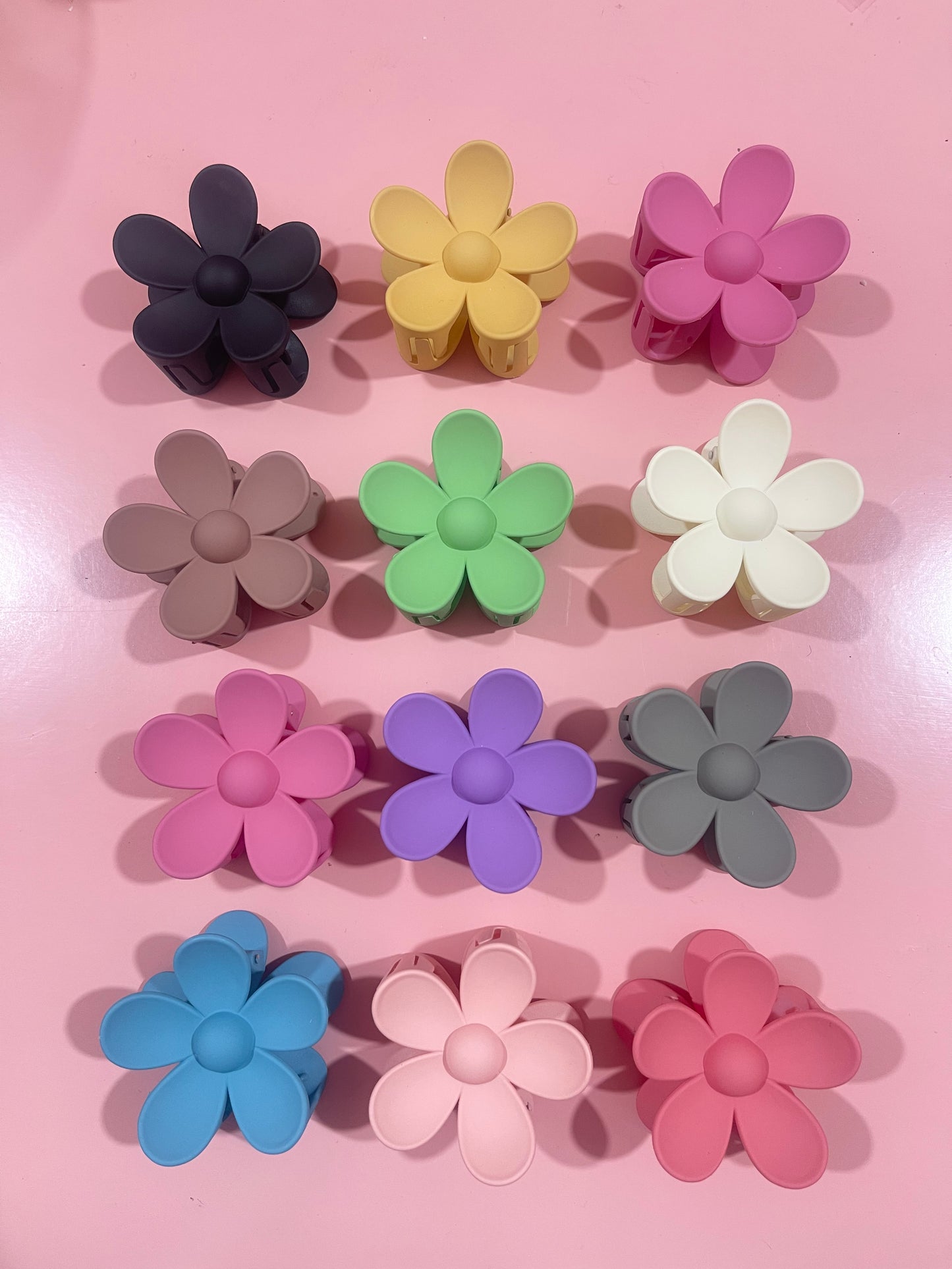 Flower Claw Clip