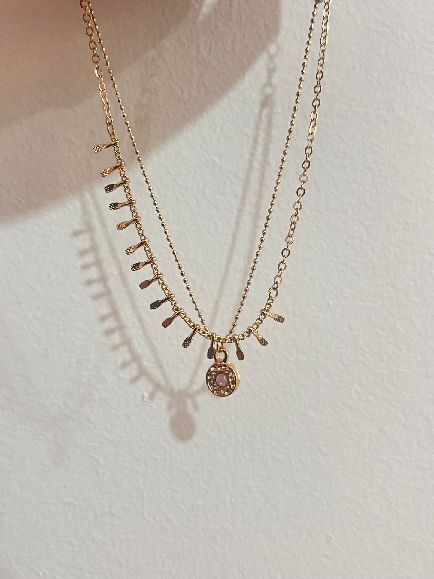 Pink Minimal Anklet