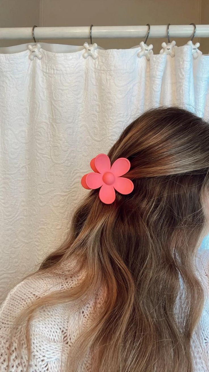Flower Claw Clip