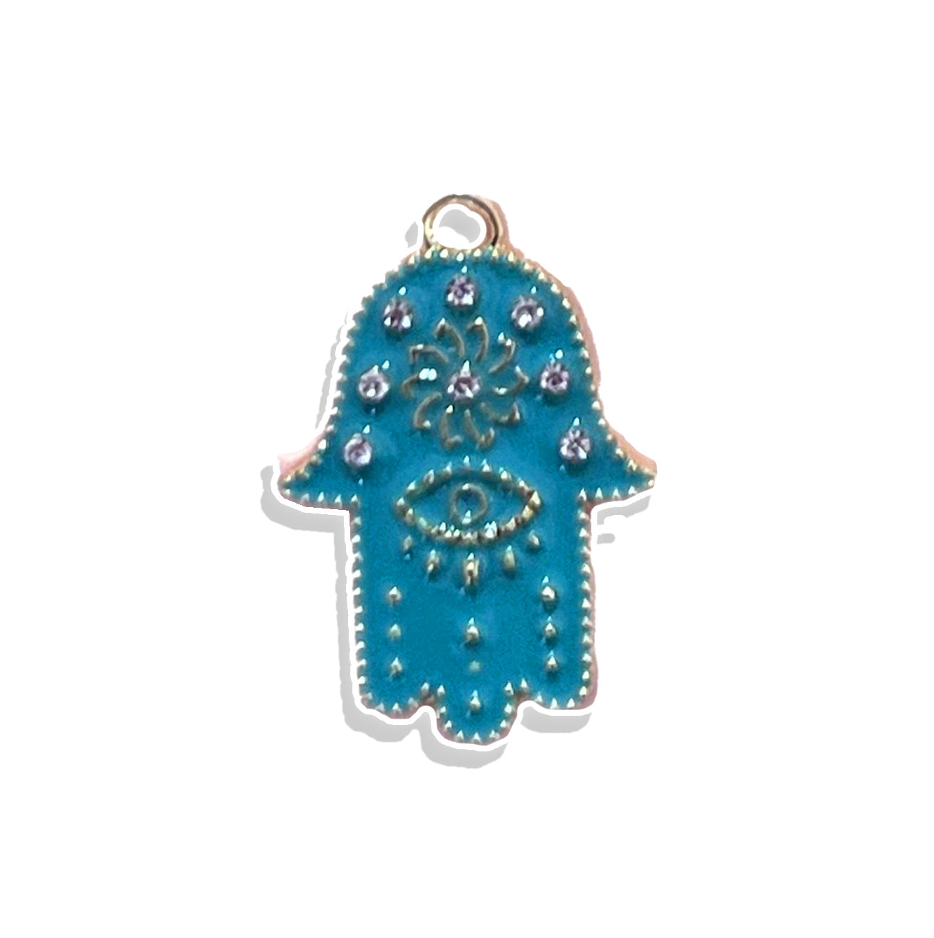 Evil Eye Kaf- Stainless Steel Charm