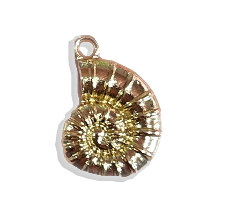 Shell Charm-Gold Plated