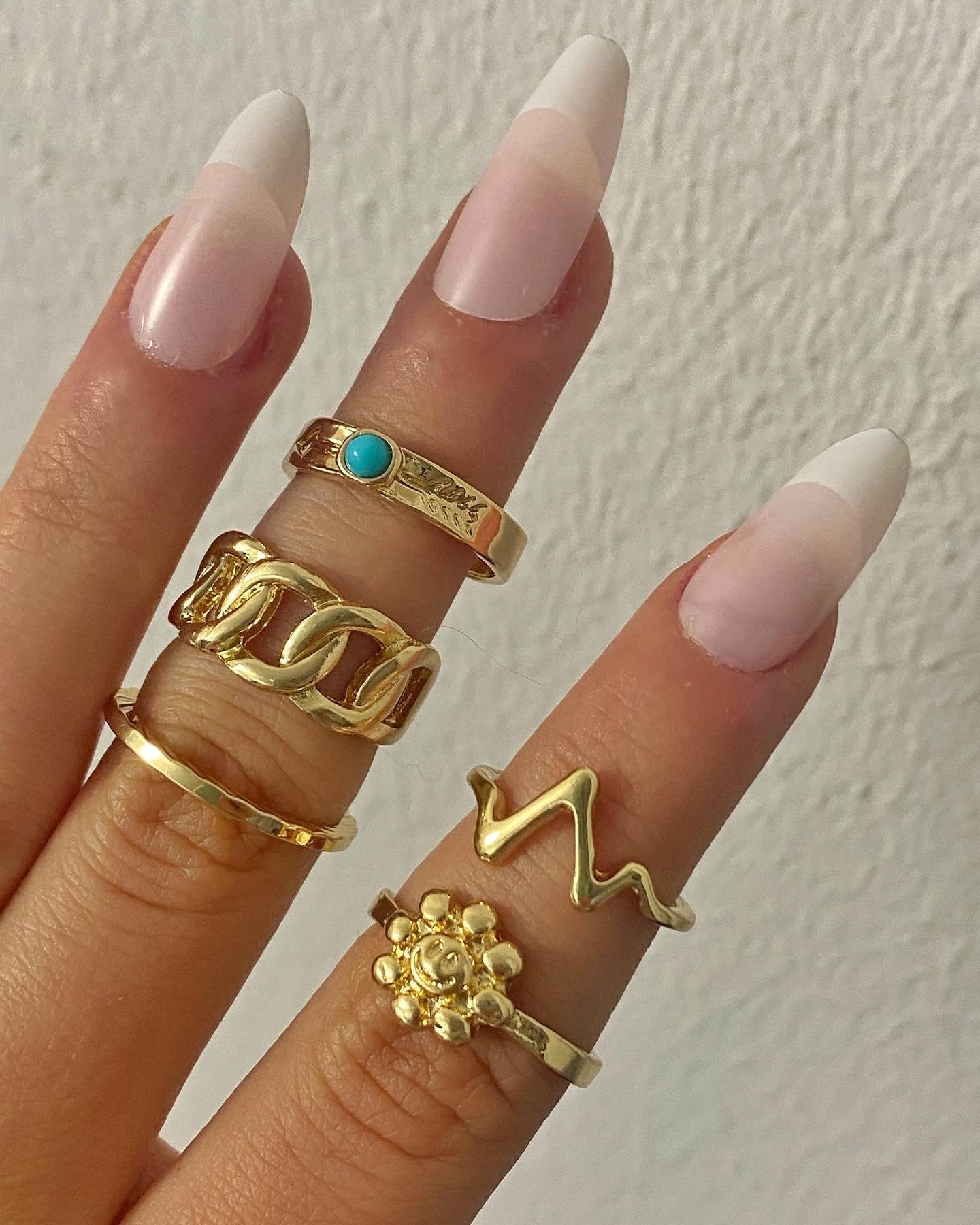 Chainz Ring Set