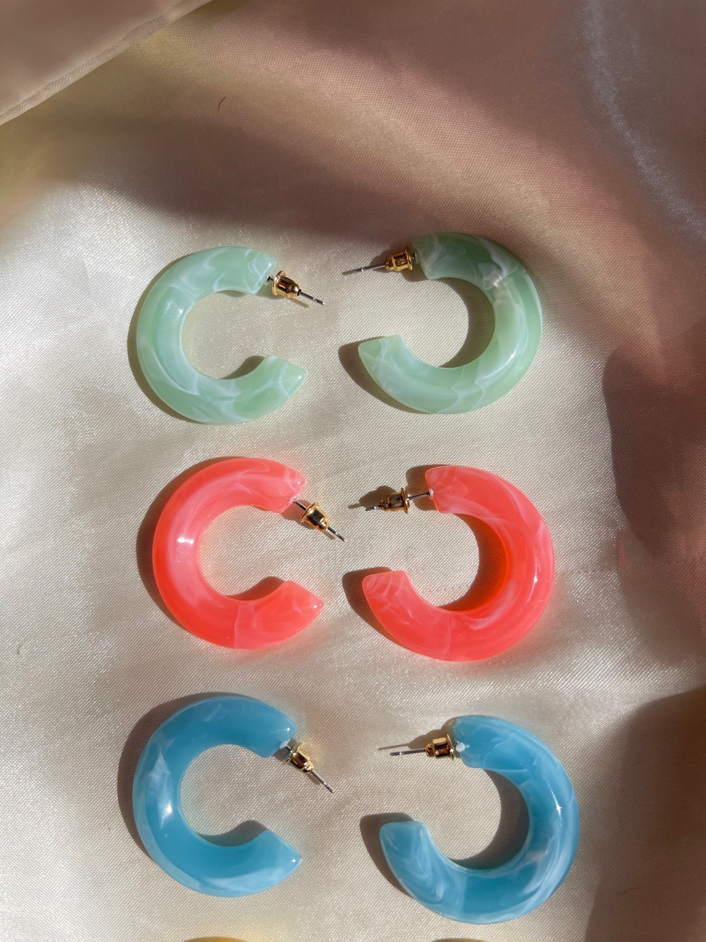 Rainbow WaterProof Hoops
