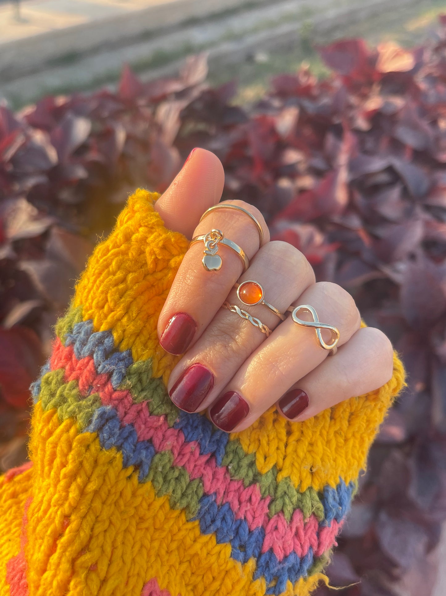 Infinity Ring Set