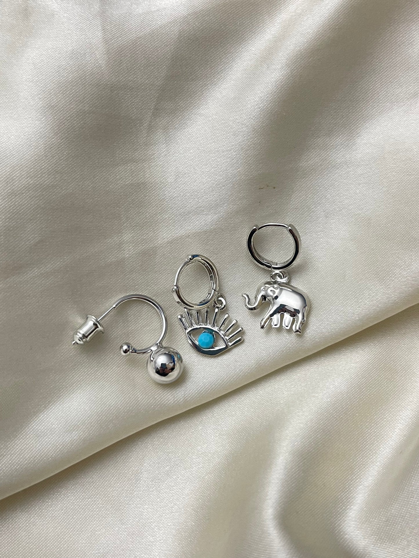 Blue Elephant Ear Set