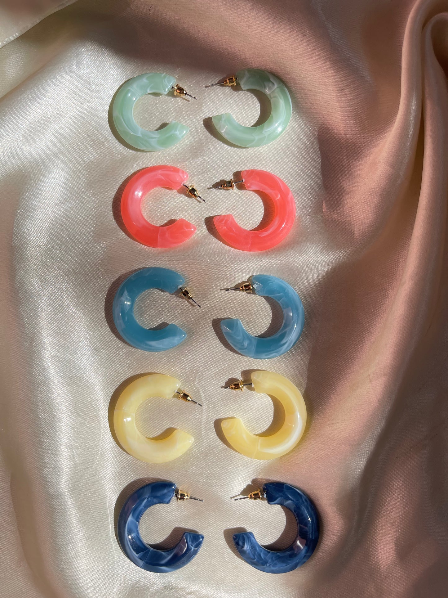 Rainbow WaterProof Hoops