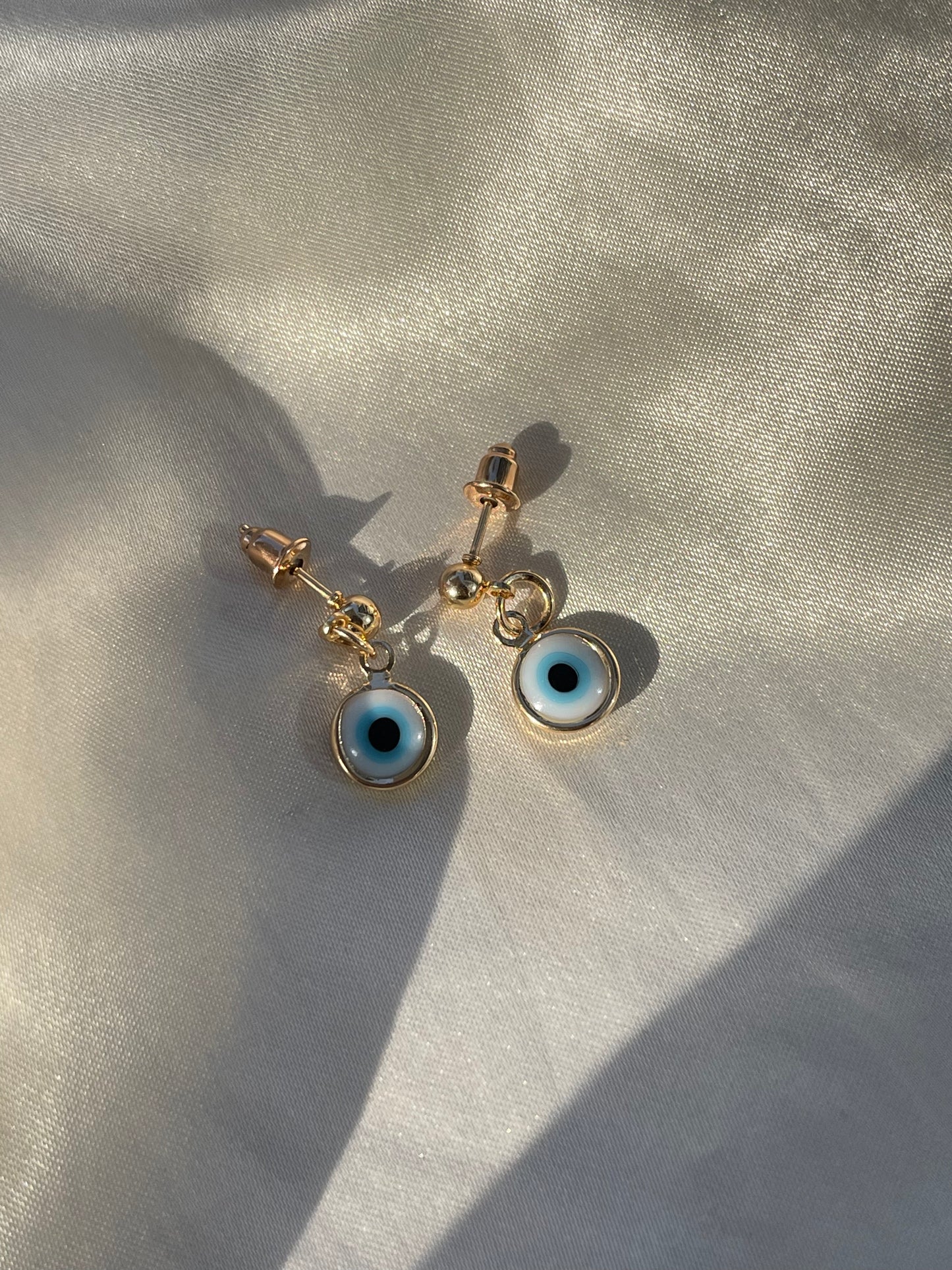 Evil Eye Dangle Earrings