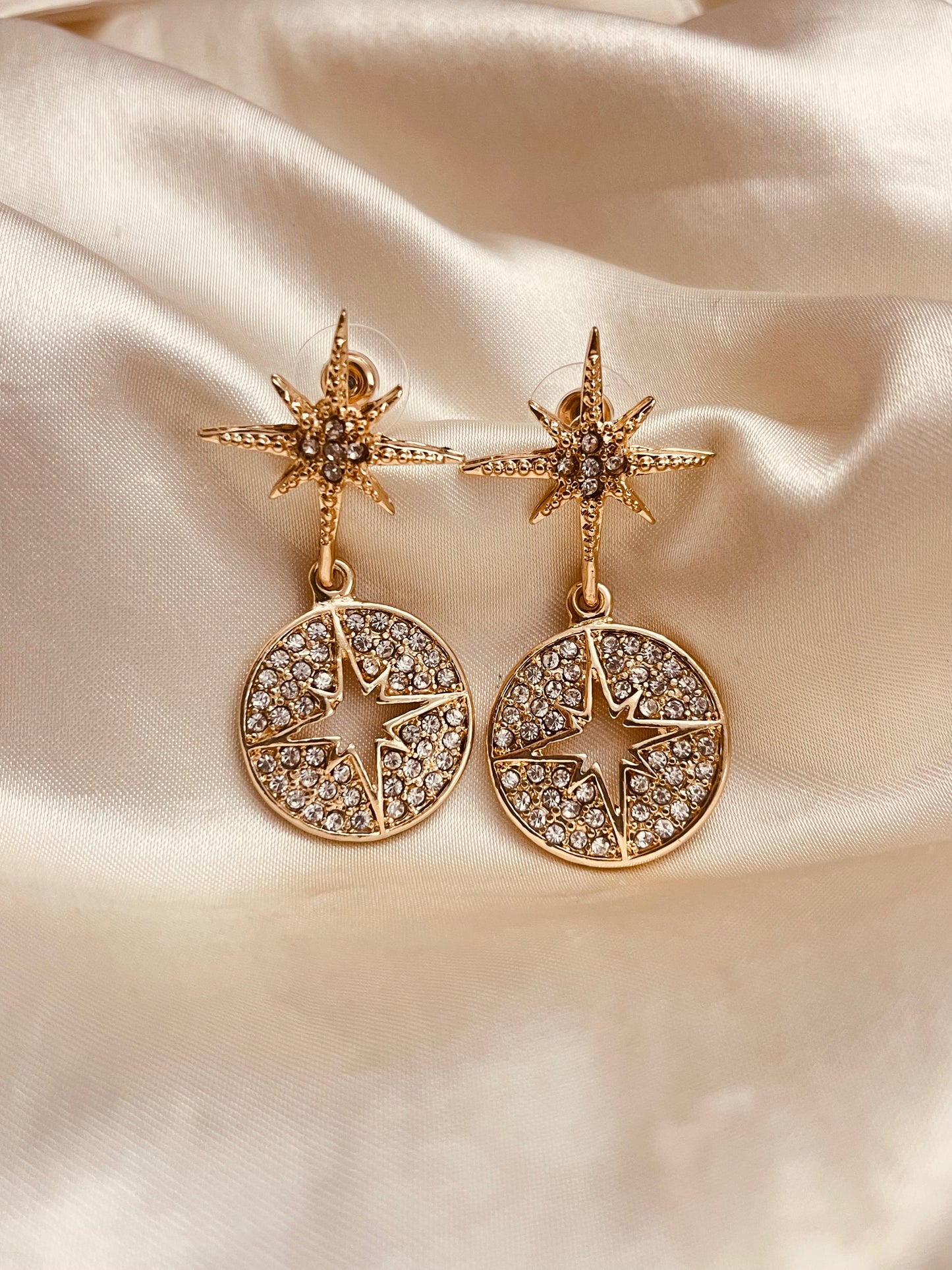 Star Compass Earrings
