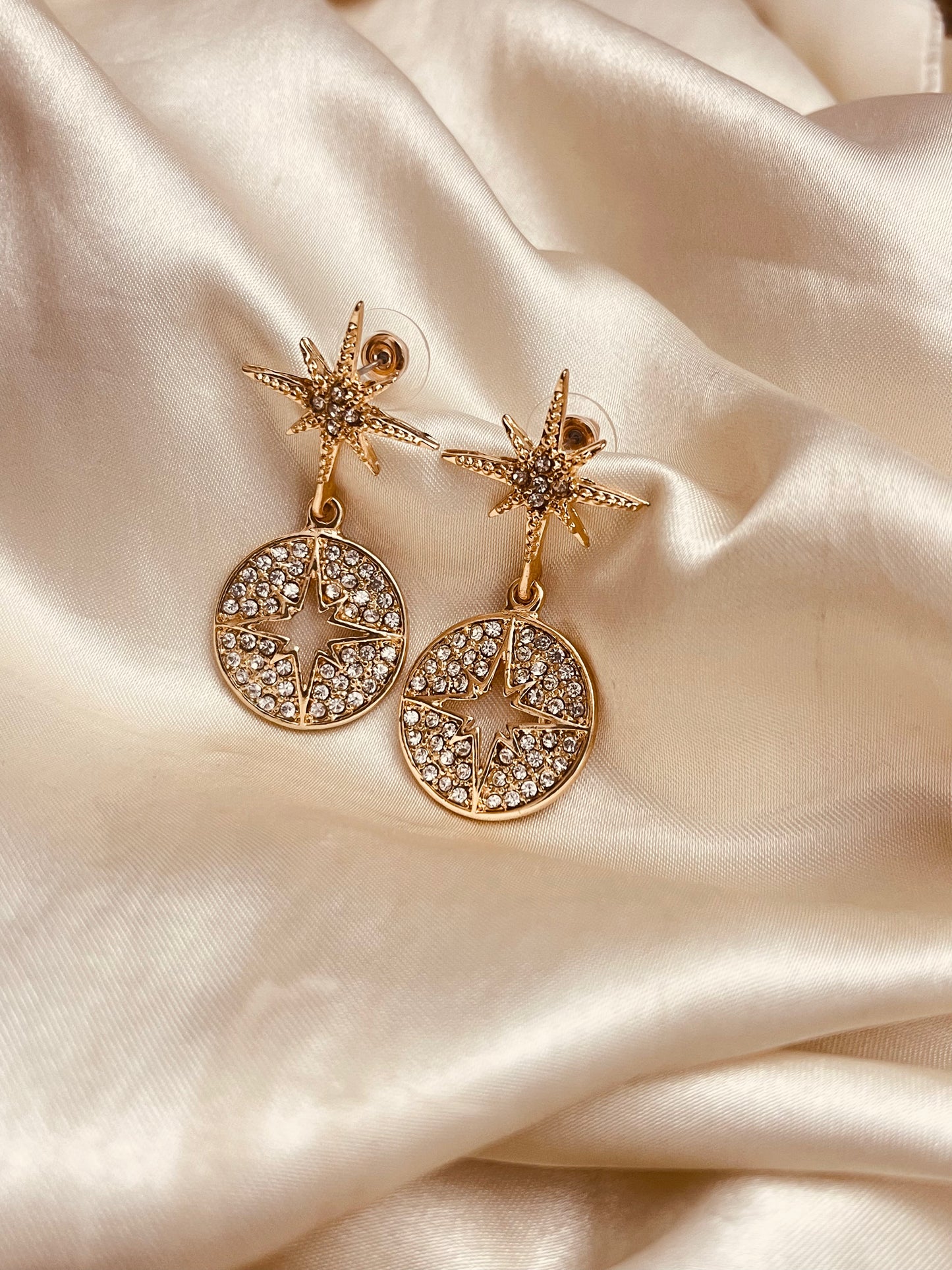 Star Compass Earrings