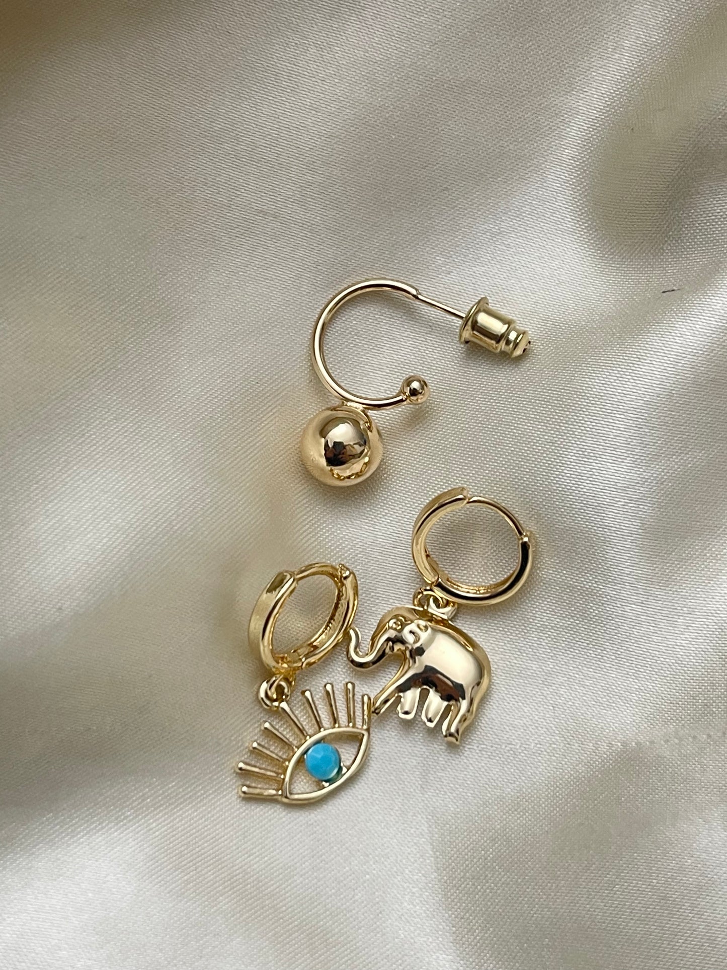 Blue Elephant Ear Set