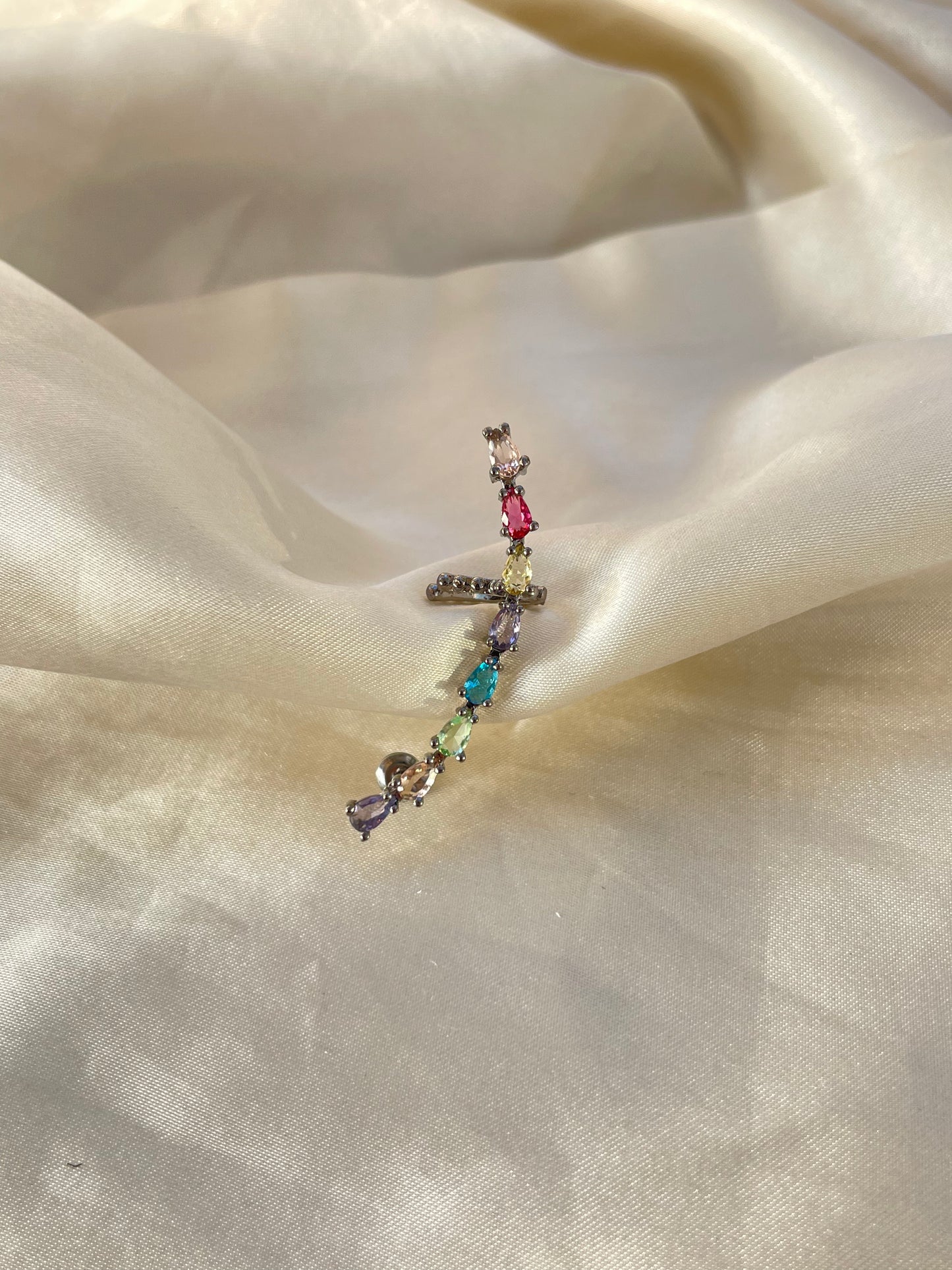 Rainbow Ear Cuff