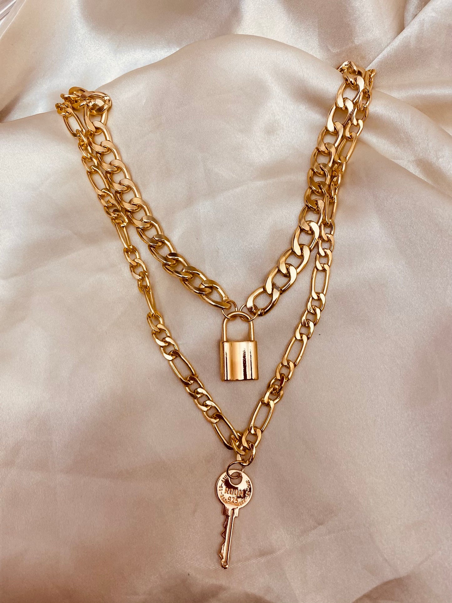 The Key to My Lock Necklace