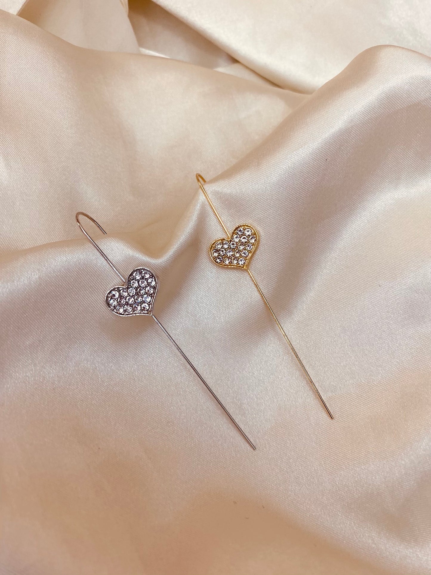 Heart Ear Pin