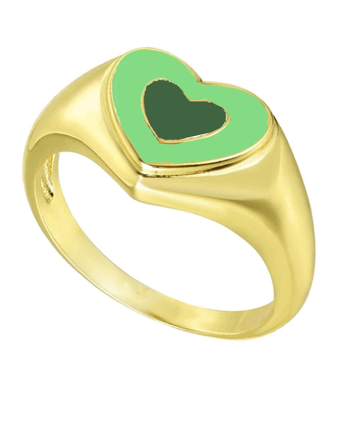 Double Heart Ring