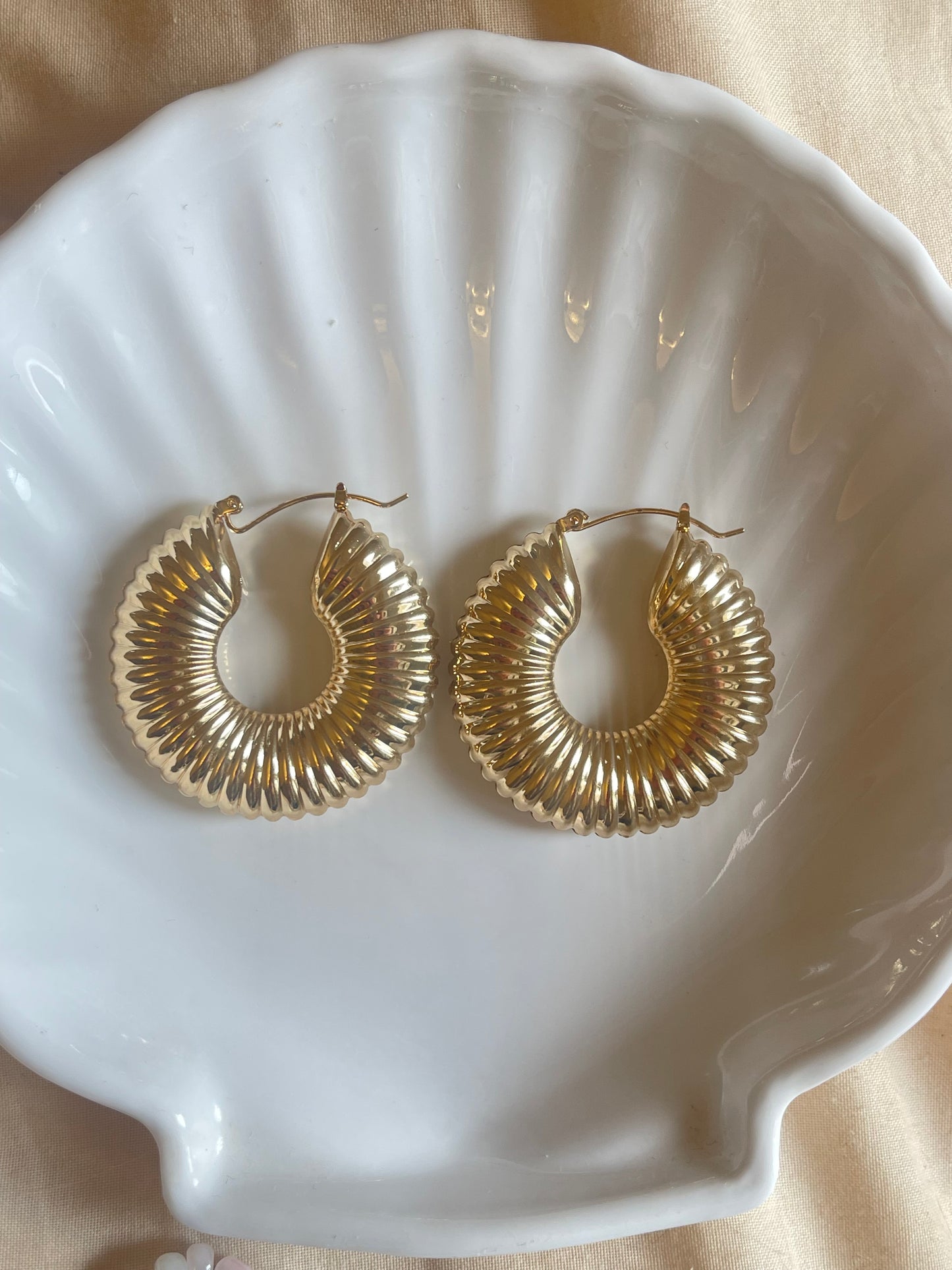 Everyday Chunky Hoop Earrings