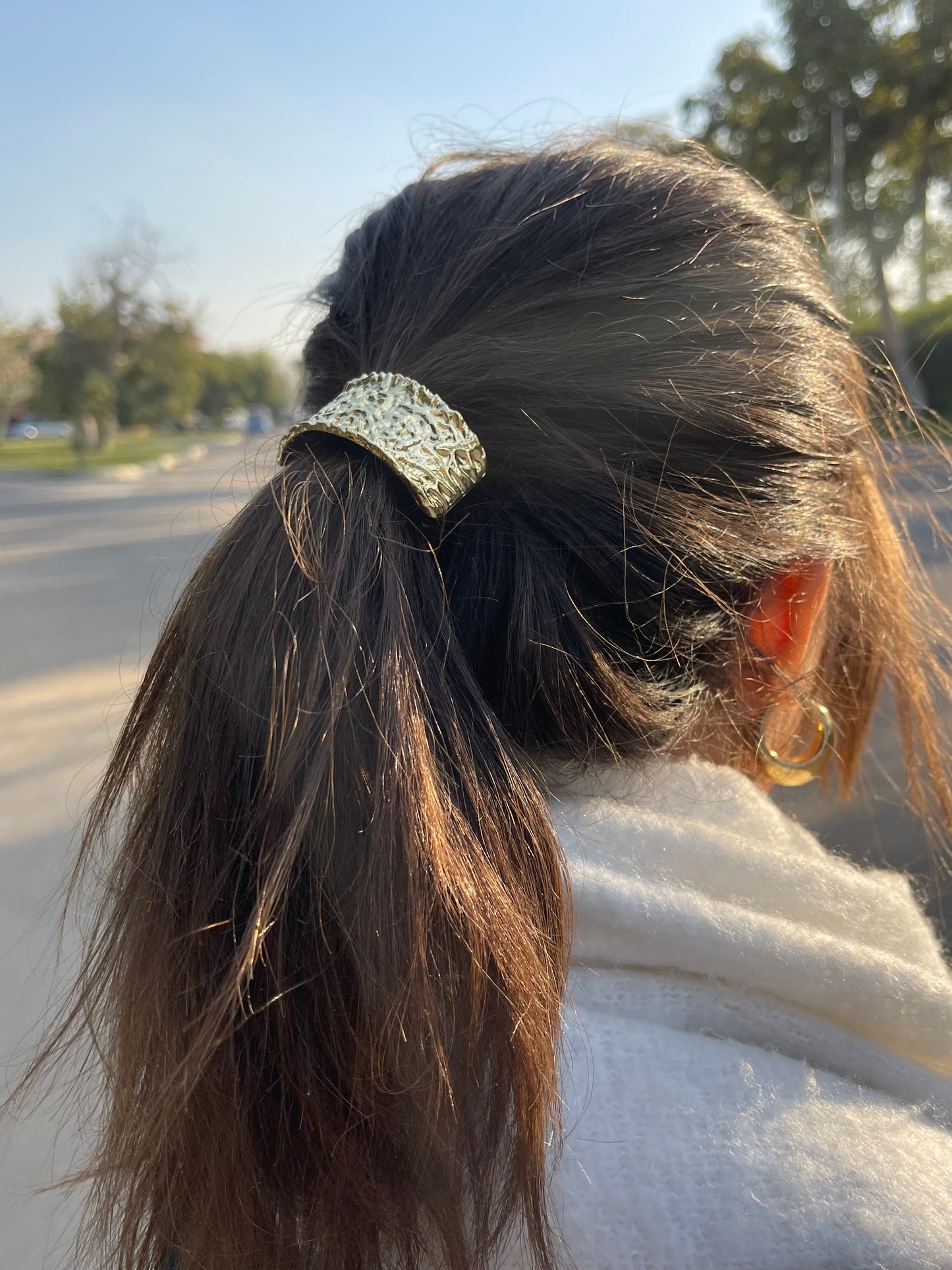 Chunky Gold Hair Tie 2.0