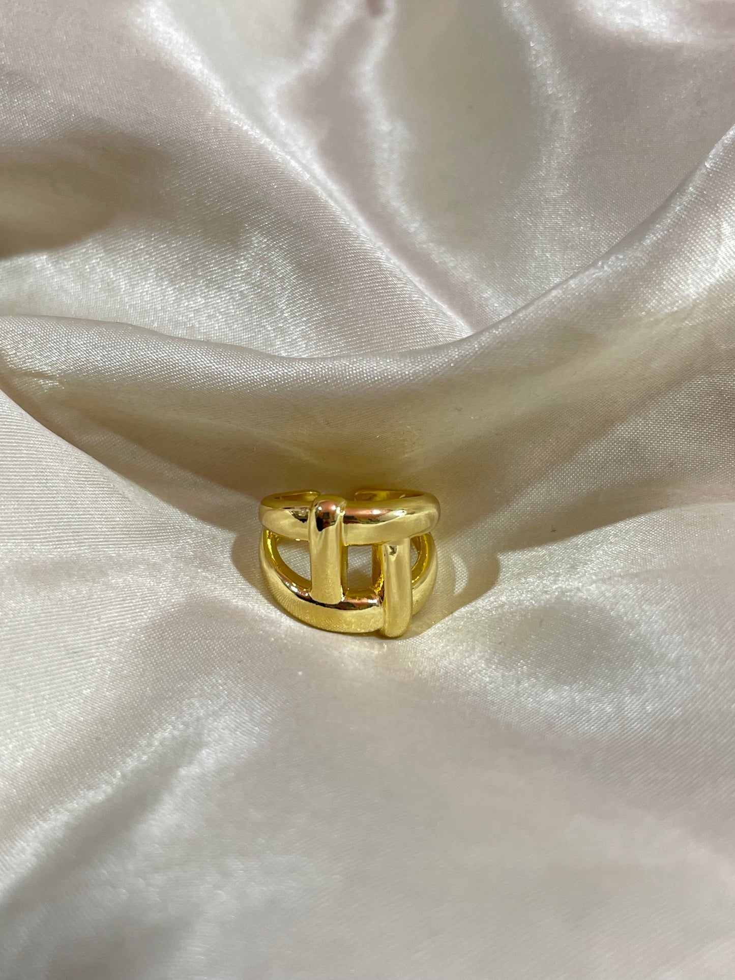 Chunky Gold Plated Ring