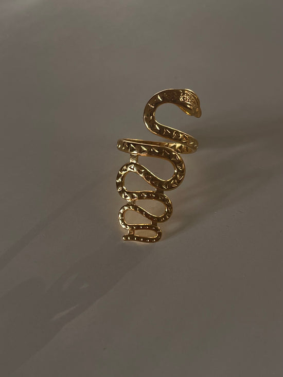 Statement Snake Ring (Stainless Steel)