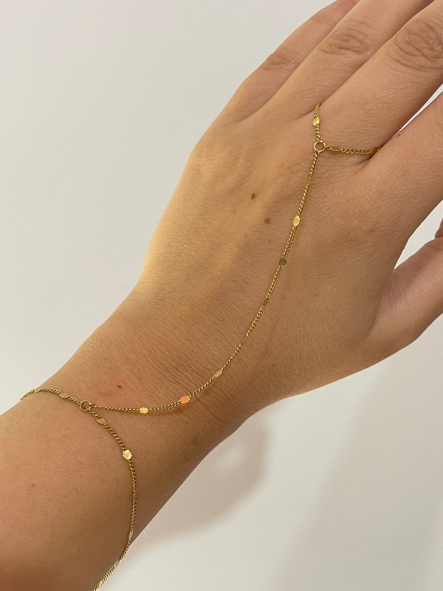 Minimal Hand Chain - Stainless Steel