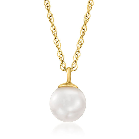 Pearl Necklace- Stainless Steel
