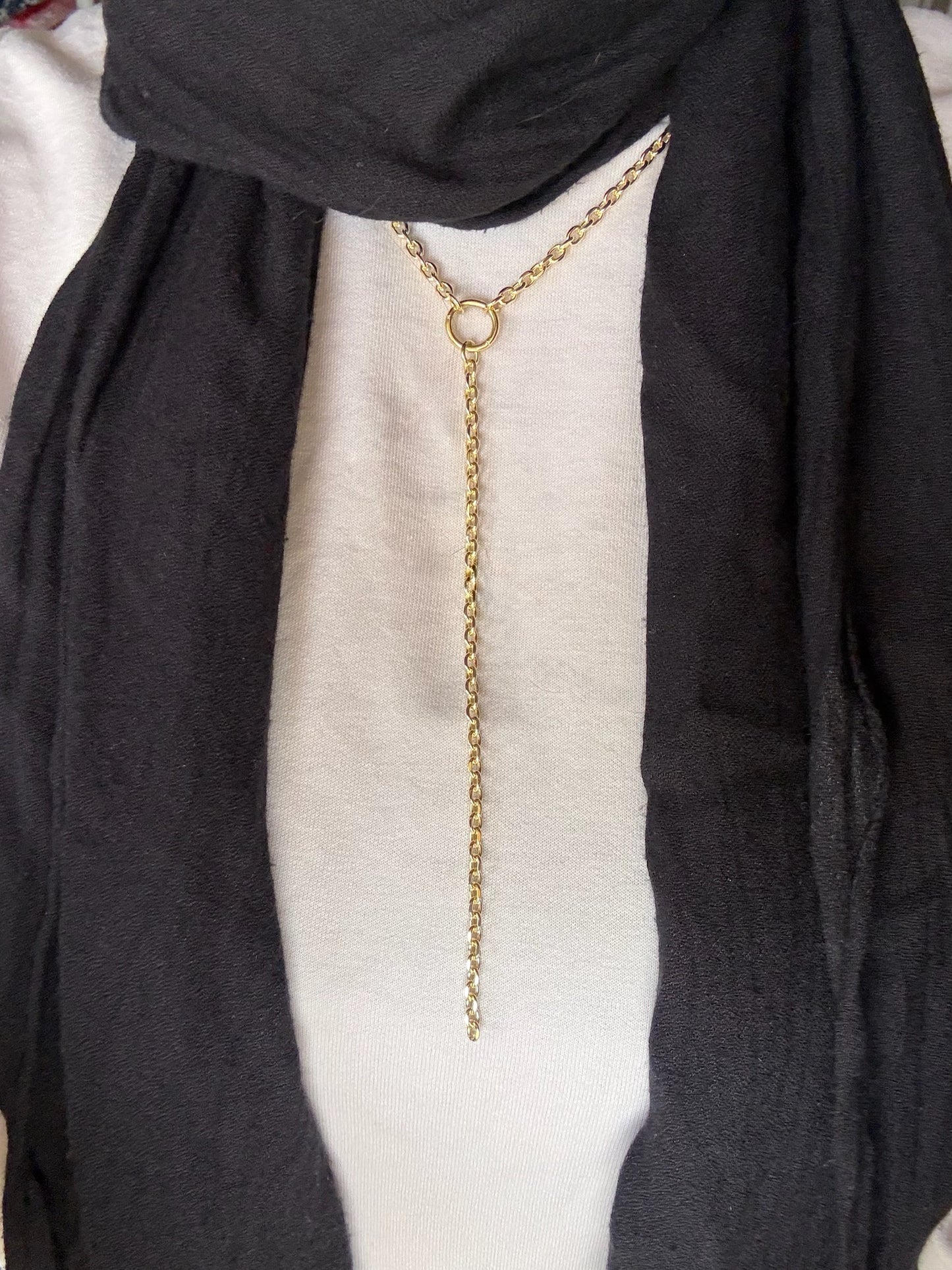 Everyday Drop Necklace (Gold Plated)