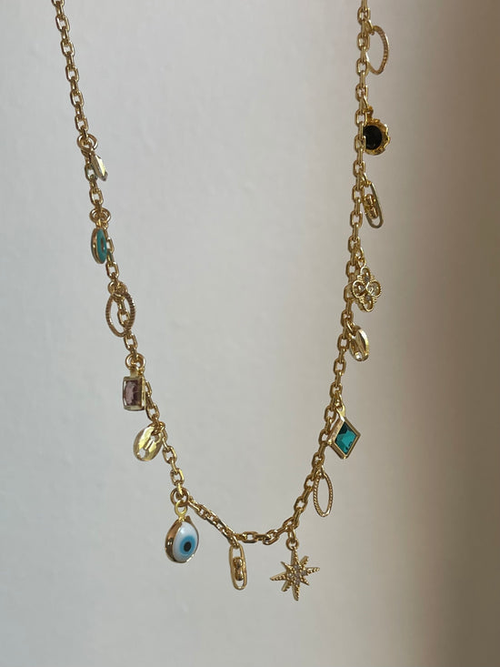 Dainty Charm Necklace 2.0 (Gold Plated)