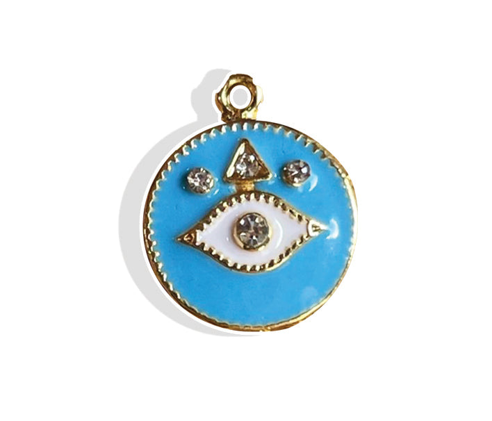 Evil Eye Charm 2.0- Gold Plated