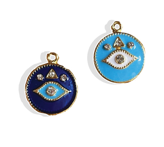 Evil Eye Charm 2.0- Gold Plated