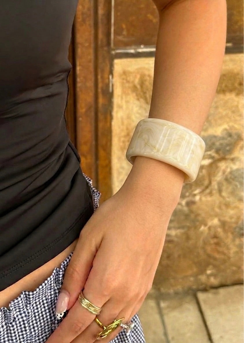 Acrylic Chunky Bangle