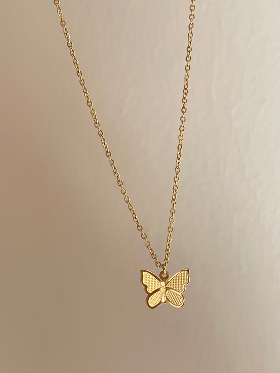 Butterfly Wings Necklace (Stainless Steel)