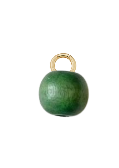 Green Bead Charm