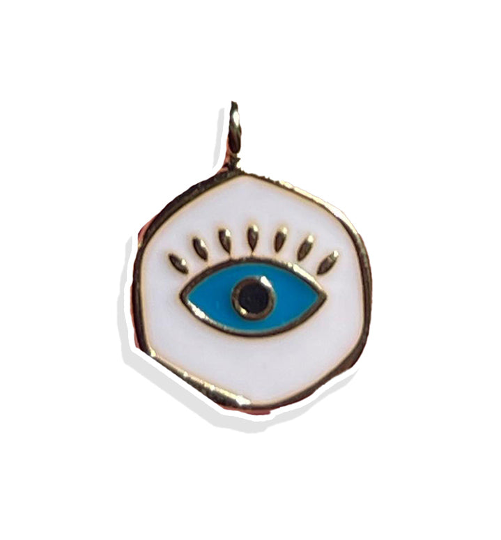 Evil Eye Charm 2.0- Gold Plated