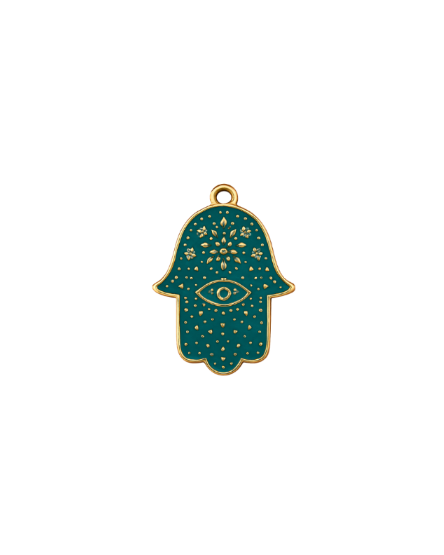 Evil Eye Gold Plated Charm