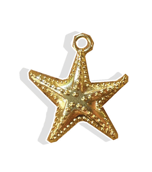 Starfish Charm- Gold Plated