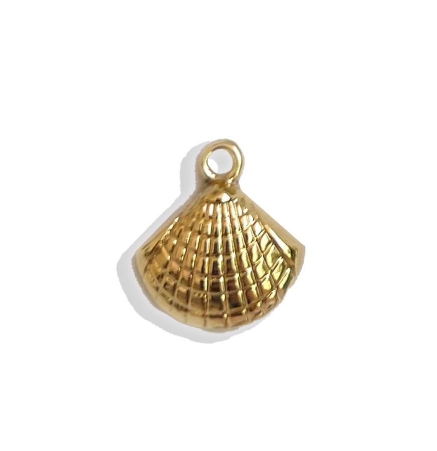 Shell Charm- Gold Plated