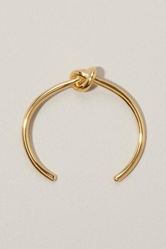 Knot Cuff Bracelet (stainless steel)