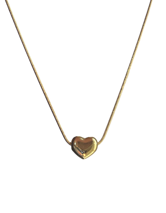 Minimal Heart Necklace 2.0 (Stainless Steel)