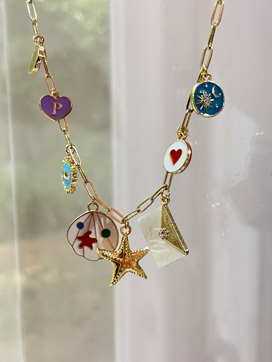 Love Letter Charm - Gold Plated