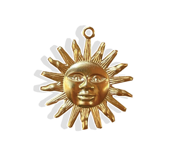 Sun Charm- Stainless Steel