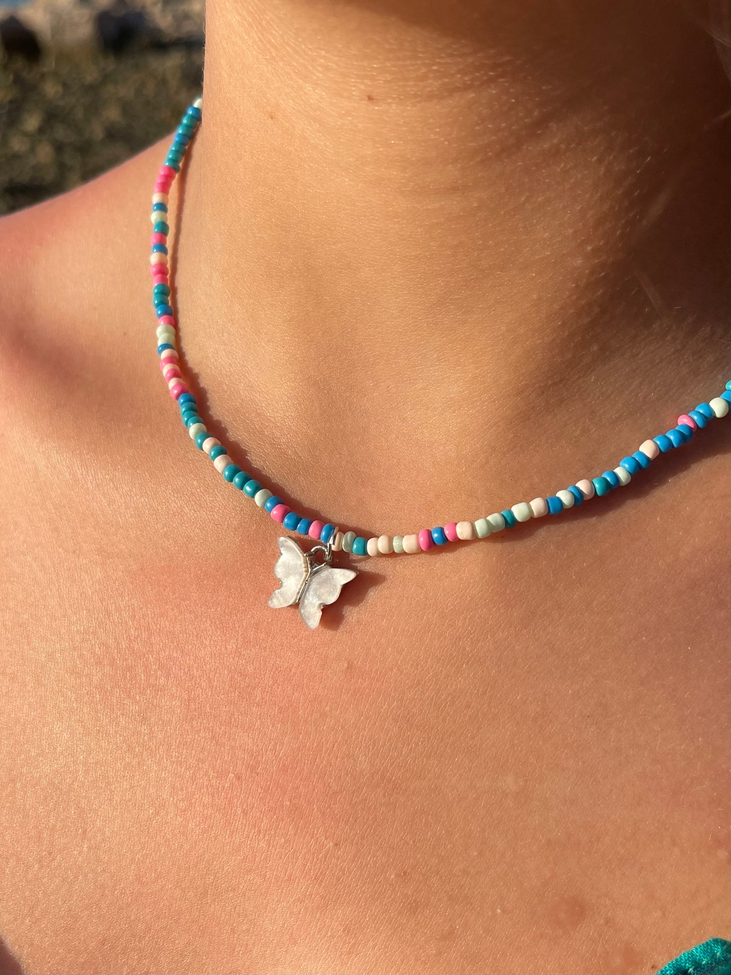 Butterfly Pearl Necklace 2.0