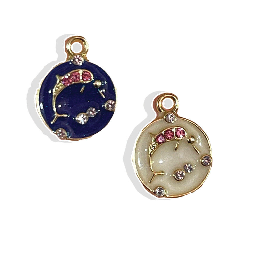 Dolphin Charm- Gold Plated