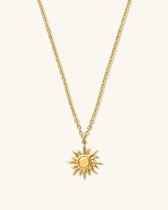 Small Sunshine Necklace 2.0- Stainless Steel