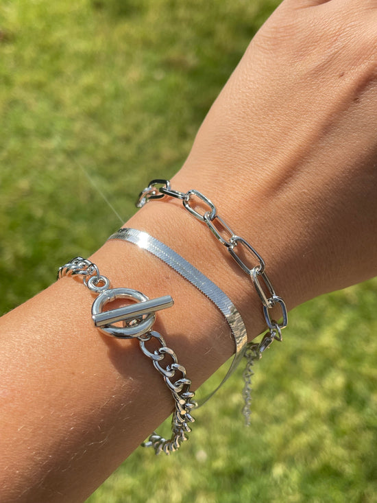 Everyday Chain Bracelet Stack