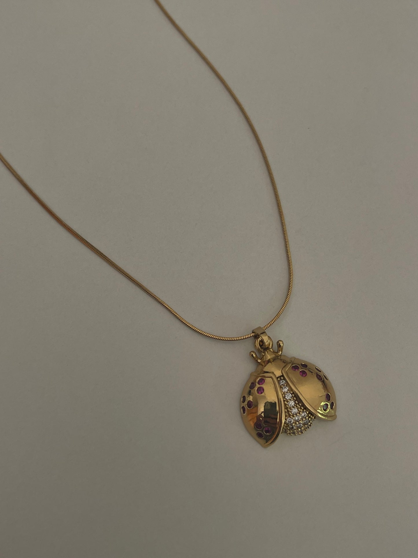 Bumble Bee Necklace (Stainless Steel)