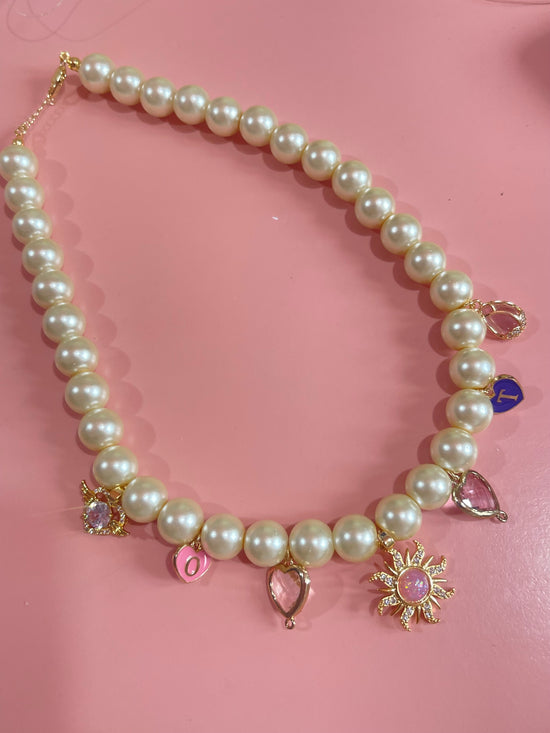 Handmade Pearl Necklace- Charm Necklace Base✨🤍