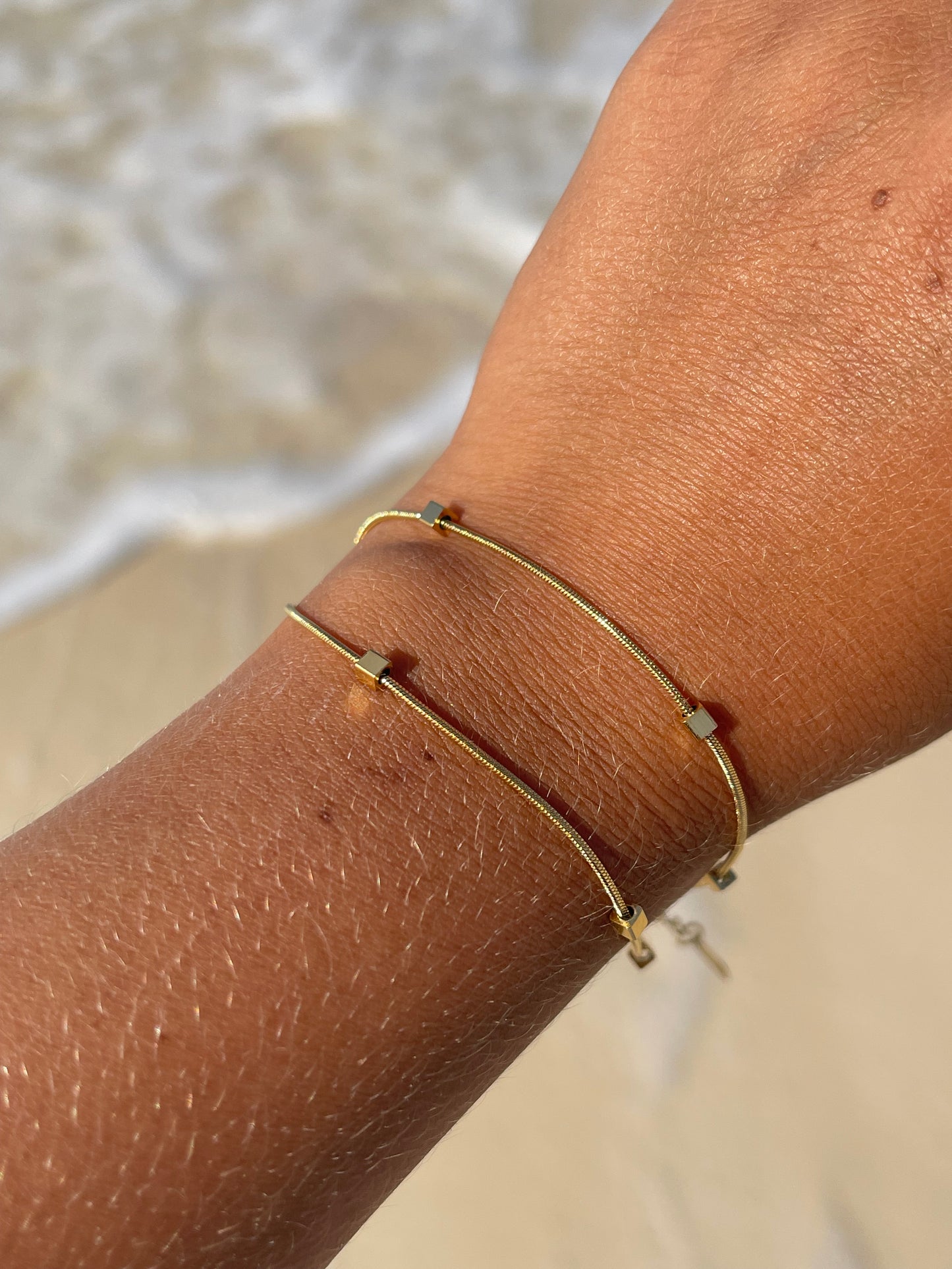 Minimal Bracelet Stack (Stainless Steel)