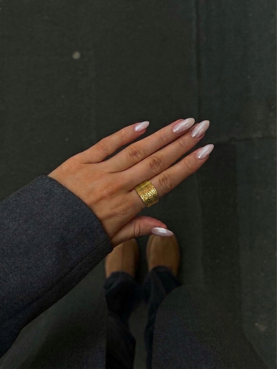 Chunky Statement Ring (Gold Plated)