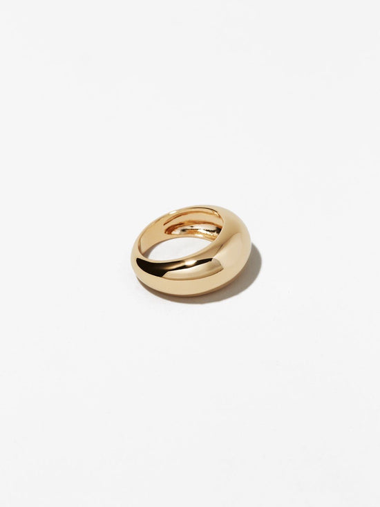 Gold Plated Chunky Ring