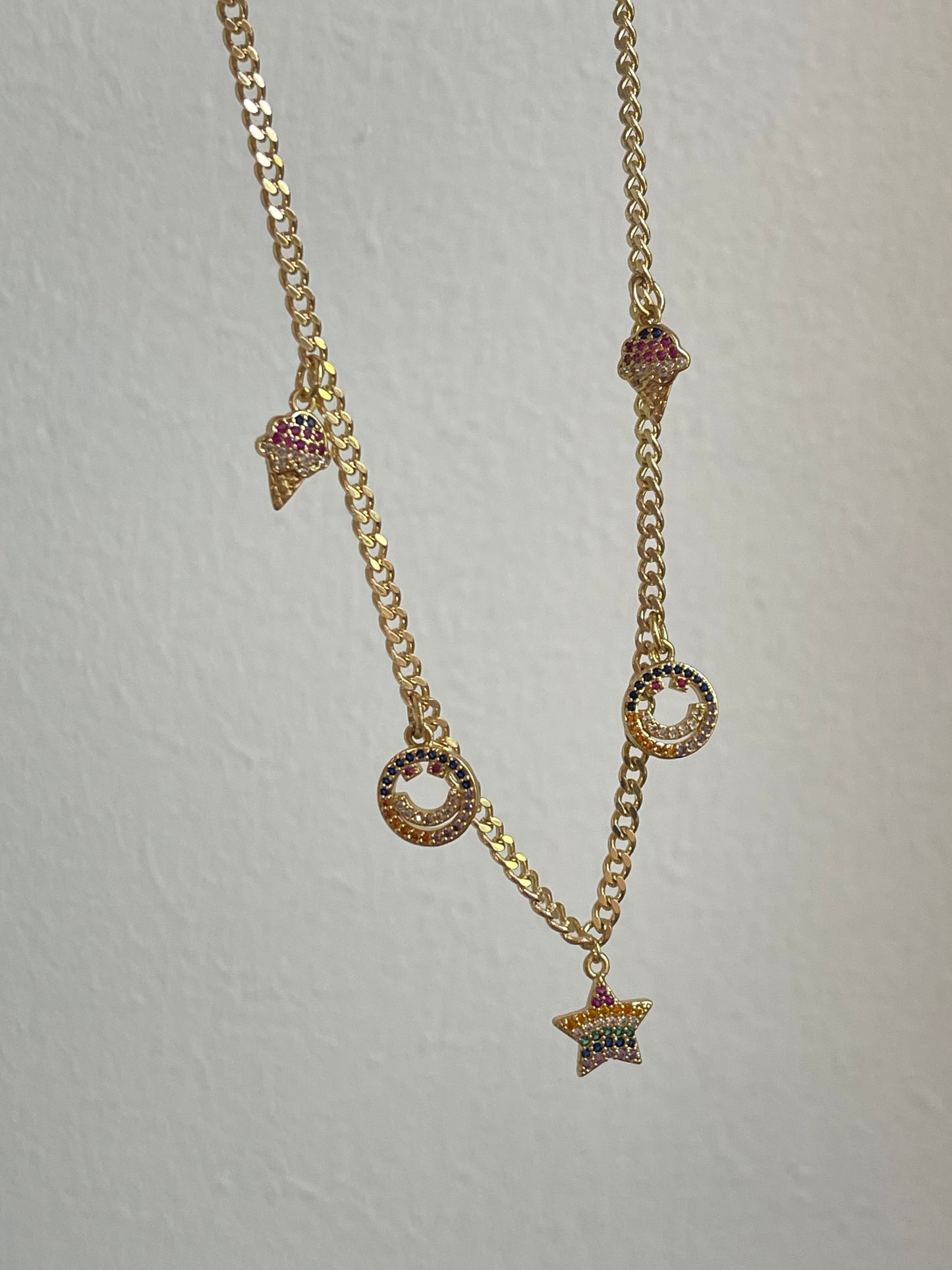 Dainty Charm Necklace 4.0 (Gold Plated)