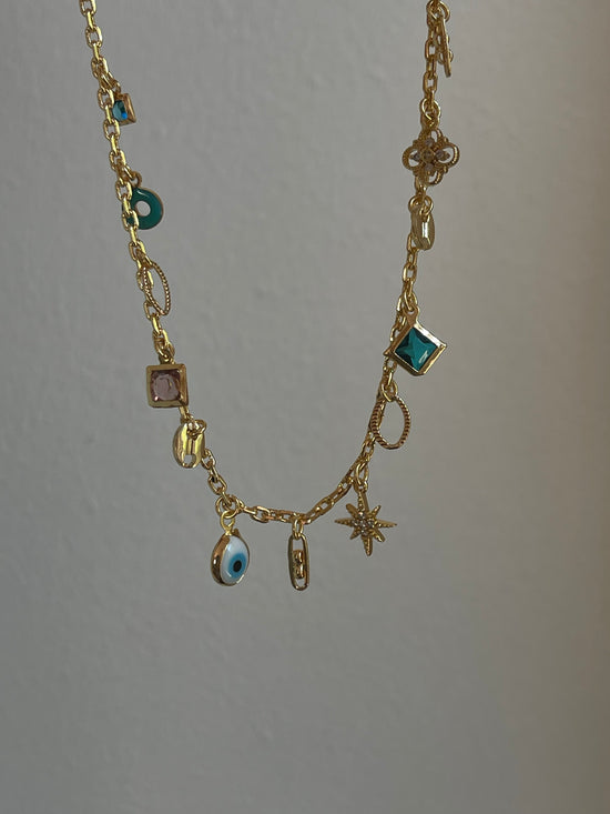 Dainty Charm Necklace 2.0 (Gold Plated)